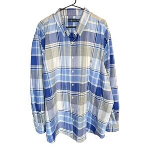 Polo Ralph Lauren Oxford Long Sleeve Button Down Shirt Size 3XB Flesh Pony